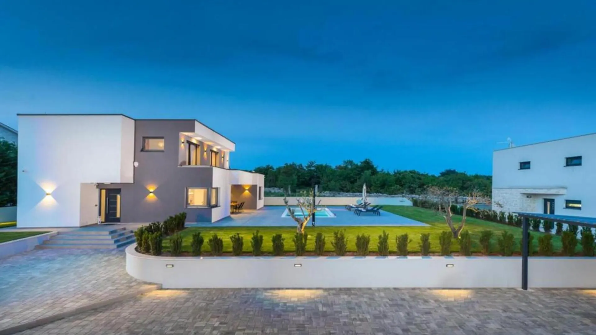 Villa Ana Skicini For 10 People With Private Pool And Sea View Near Novigrad Jursici