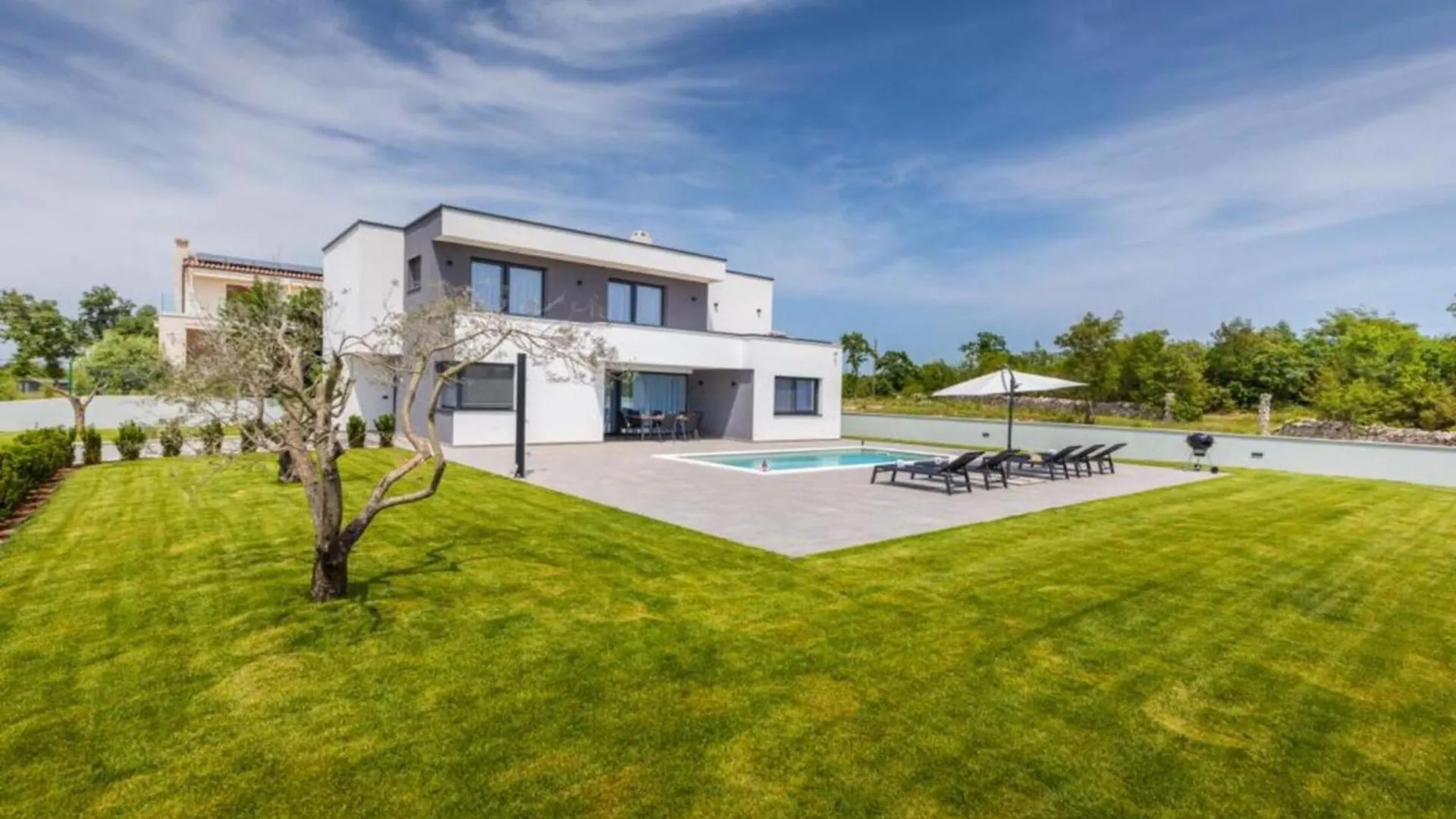 Villa Ana Skicini For 10 People With Private Pool And Sea View Near Novigrad Jursici Croatia