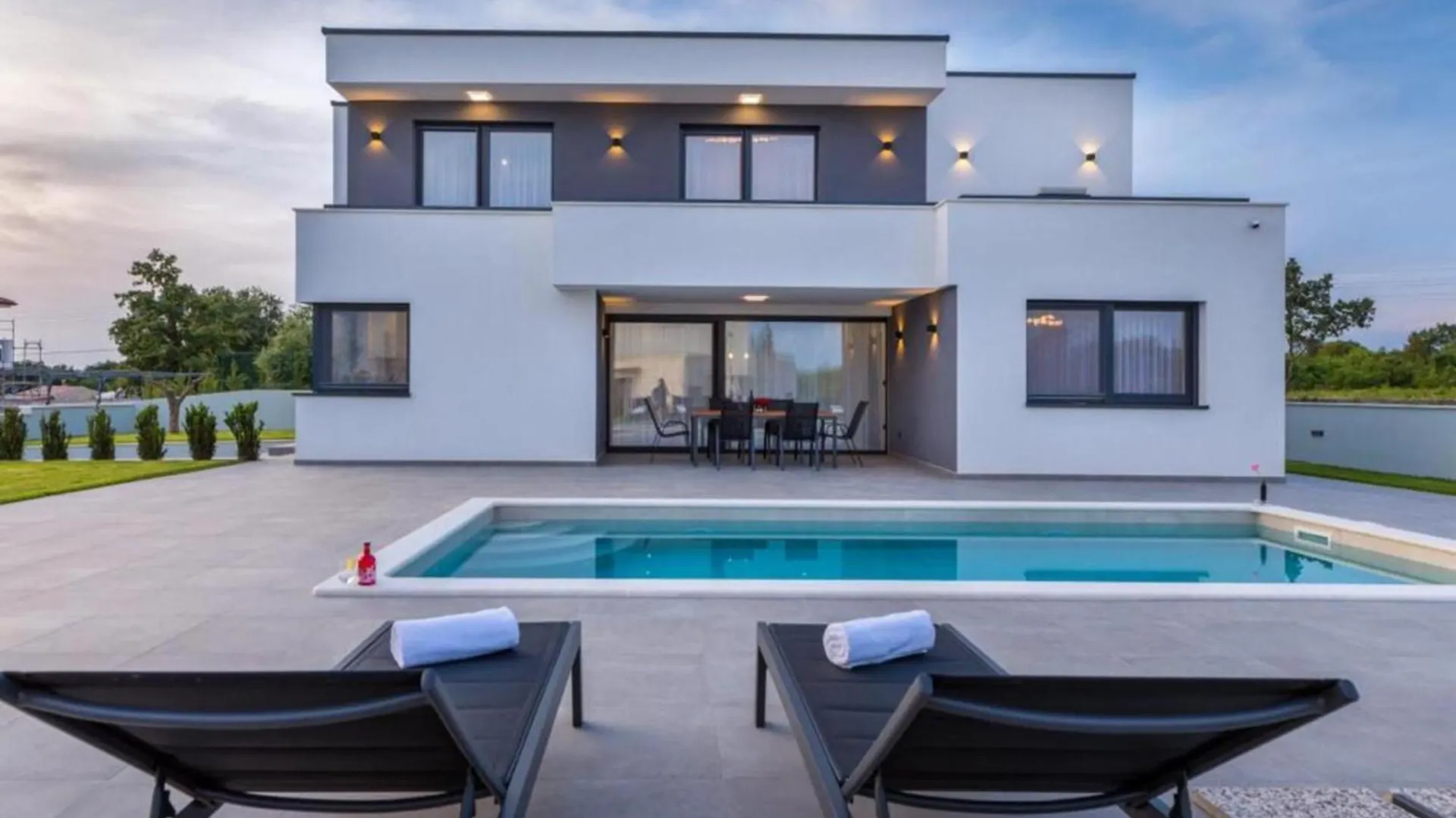 Villa Ana Skicini For 10 People With Private Pool And Sea View Near Novigrad Jursici
